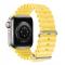 DUX DUCIS Apple Watch 38/40/41 mm Armband Wave Design Gul