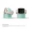 Apple Watch Silikon Stativ Grn