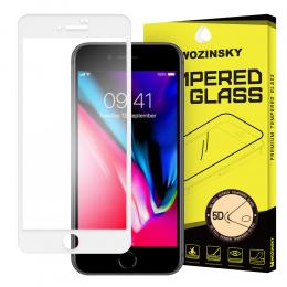 Wozinsky iPhone 7/8/SE (2020/2022) - Wozinsky PRO Heltäckande Härdat Glas - Vit - Teknikhallen.se