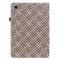 Samsung Galaxy Tab A7 Lite (2021) Fodral Vvd Textur Brun