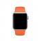 Silikon Armband Apple Watch 42/44/45/49 mm Orange (M/L)