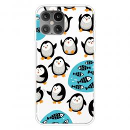 iPhone 12 Pro Max - Skal Med Tryck - Pingviner