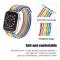 Apple Watch 38/40/41 mm Armband Alpine Pro Loop White Rainbow