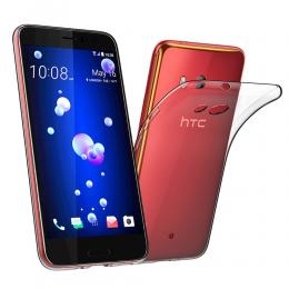 HTC U11 - Transparent TPU Skal