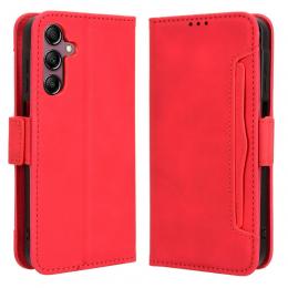 Samsung Galaxy A15 5G Fodral Med Avtagbart Kortfodral Röd
