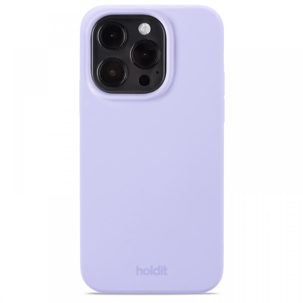 holdit iPhone 14 Pro Skal Silikon Lavender