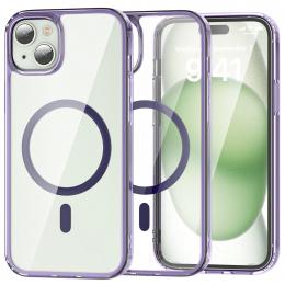 ColorPop iPhone 15 Plus Skal CH MagSafe Transparent/Lila