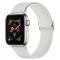 Nylon Armband Justerbart Apple Watch 42/44/45/49 mm Vit
