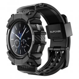 Supcase Supcase Galaxy Watch 4 44 mm Armband Unicorn Beetle Pro Svart - Teknikhallen.se