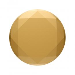 PopSockets Avtagbart Grip med Ställfunktion Premium Metallic Diamond Gold