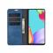 Samsung Galaxy A52 / A52s - Silkeslent Lder Fodral - Bl