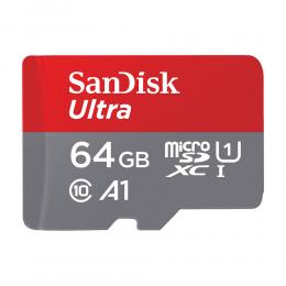 SanDisk SanDisk MicroSDXC Foto Ultra 64 GB 120MB/s Inkl. Adapter - Teknikhallen.se