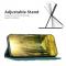 Samsung Galaxy A35 5G Fodral Flip Diamond Lder Grn