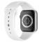 Apple Watch 42/44/45/49 mm Silikon Armband (M/L) Vit