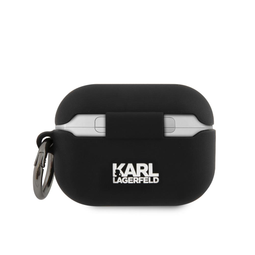 Karl Lagerfeld Ikonik AirPods Pro Skal Silikon Svart