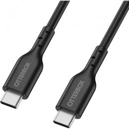 OtterBox Standard 1m USB-C - USB-C Kabel Svart