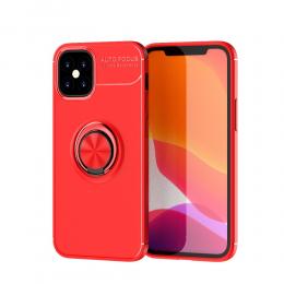 iPhone 12 Mini - Ring Skal - Röd