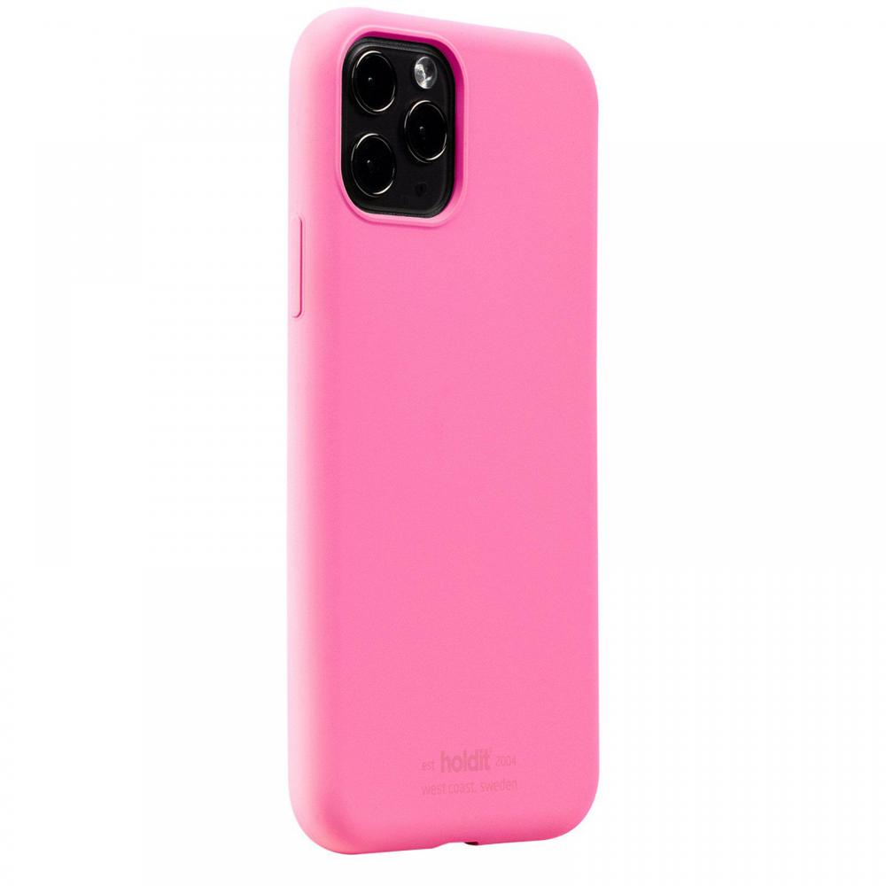holdit iPhone 11 Pro/X/Xs Skal Silikon Bright Pink