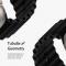 DUX DUCIS Apple Watch 38/40/41 mm Armband Wave Design Svart