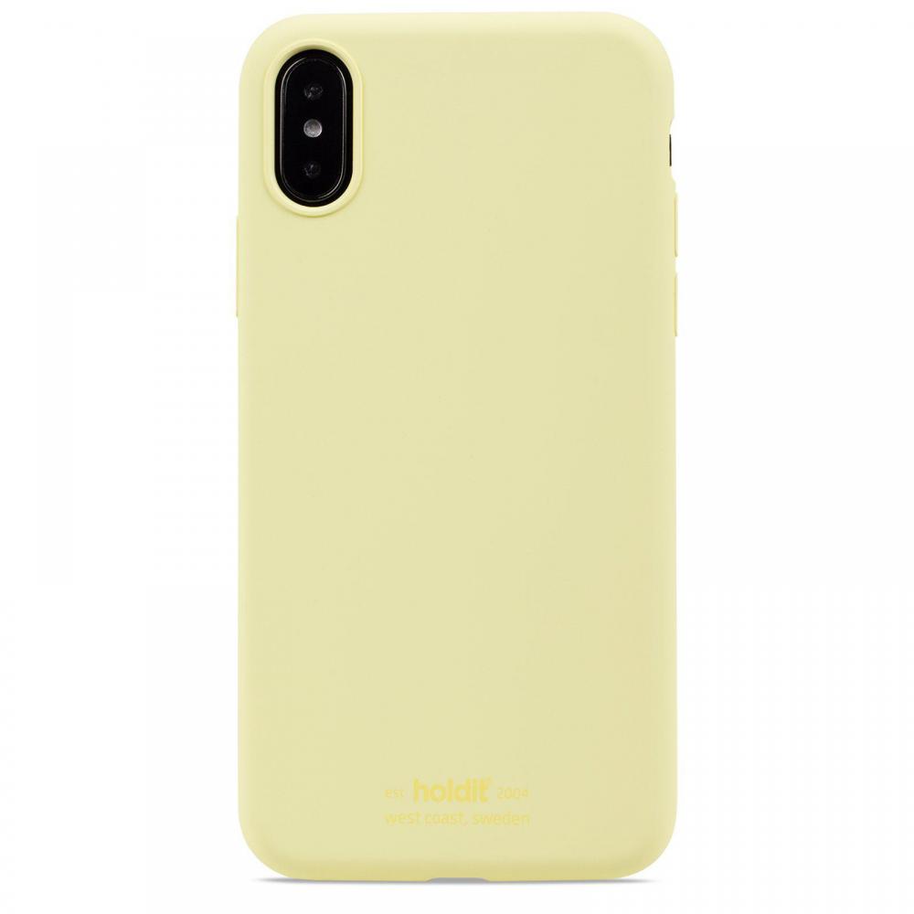 holdit iPhone X/Xs Mobilskal Silikon Lemonade