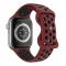 Sportarmband Dual-Color Apple Watch 41/40/38 mm (M/L) Vinrd/Svart
