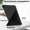 Samsung Galaxy Tab A7 Lite 8.7 - Origami Case Stand Fodral - Svart