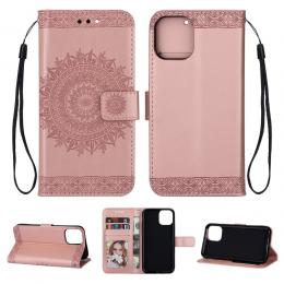 iPhone 11 - Mandala Plånboksfodral - Roséguld - Teknikhallen.se