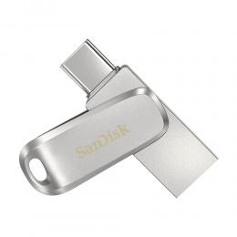 SanDisk SanDisk USB Dual Drive Luxe 64 GB 150MB/s USB-C / USB 3.1 - Teknikhallen.se