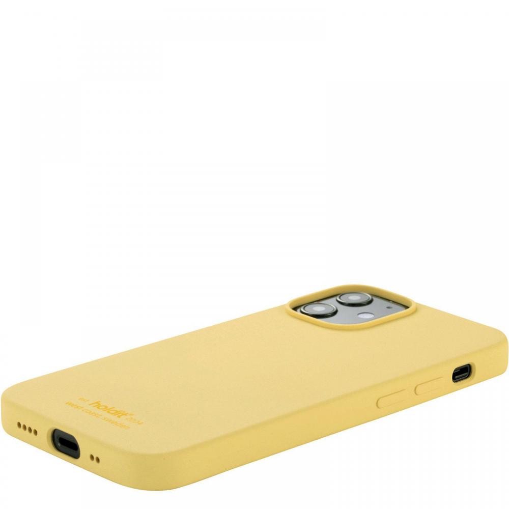 iPhone 12 Mini - holdit Mobilskal Silikon - Gul