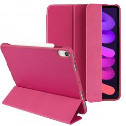iPad Mini (2021) Fodral Tri-Fold Pennhållare Rosa