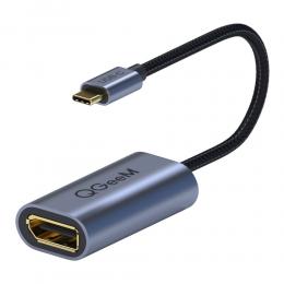 USB-C Thunderbolt3 till DisplayPort Hona Adapter 4K 60Hz Blå