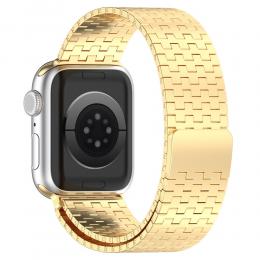 Apple Watch 42/44/45/49 mm Armband Magnetisk Loop Guld