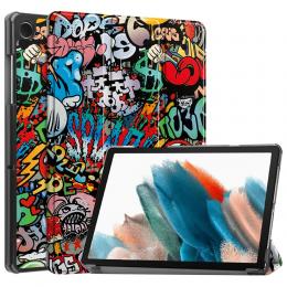 Samsung Galaxy Tab A9 Plus Fodral Tri-Fold Graffiti