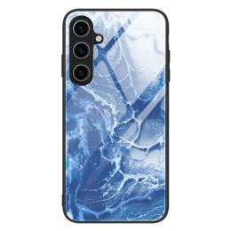 Samsung Galaxy A05s 4G Skal Marmor Härdat Glas Blue Ocean