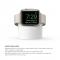 Apple Watch Silikon Stativ Vit