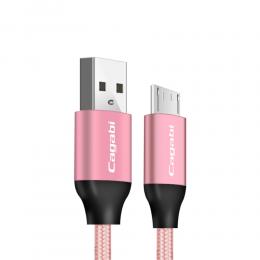 Cababi Micro USB Quick Charge 1 m - Roséguld