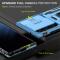 Samsung Galaxy S23 Ultra Skal Hybrid Ring Armor Ljus Bl