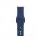 Silikon Armband Apple Watch 41/40/38 mm (S/M) - Mrk Bl