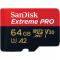 SanDisk SanDisk MicroSDXC Extreme Pro 64 GB 200MB/s Inkl. Adapter - Teknikhallen.se