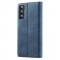 LC.IMEEKE Samsung Galaxy S22 Plus Fodral Flip Lder Bl