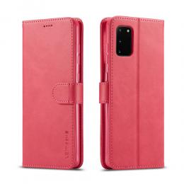 Samsung Galaxy A41 - LC.IMEEKE Plånboksfodral - Röd/Rosa