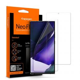 Spigen Samsung Galaxy Note 20 Ultra - 2-Pack Spigen Neo Flex HD - Teknikhallen.se