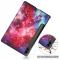 Galaxy Tab S9 FE Plus Fodral Tri-Fold Lder Cosmic Space