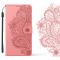 Samsung Galaxy S21 Ultra - Flower Mandala Fodral - Rosguld