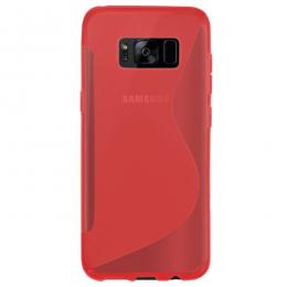  Samsung Galaxy S8 Plus - TPU Skal - Röd - Teknikhallen.se