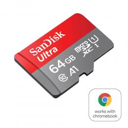 SanDisk SanDisk MicroSDXC Tablet Ultra 64GB 140MB/s Inkl. Adapter - Teknikhallen.se