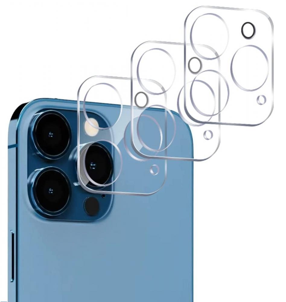 [3-Pack] iPhone 14 Plus Linsskydd I Hrdat Glas