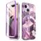 Supcase iPhone 13 / 14 Skal Cosmo Marmor Lila