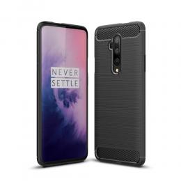  OnePlus 7T Pro - Brushed TPU Skal - Svart - Teknikhallen.se