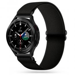 Tech-Protect Justerbart Nylonarmband Samsung Galaxy Watch 4 Svart